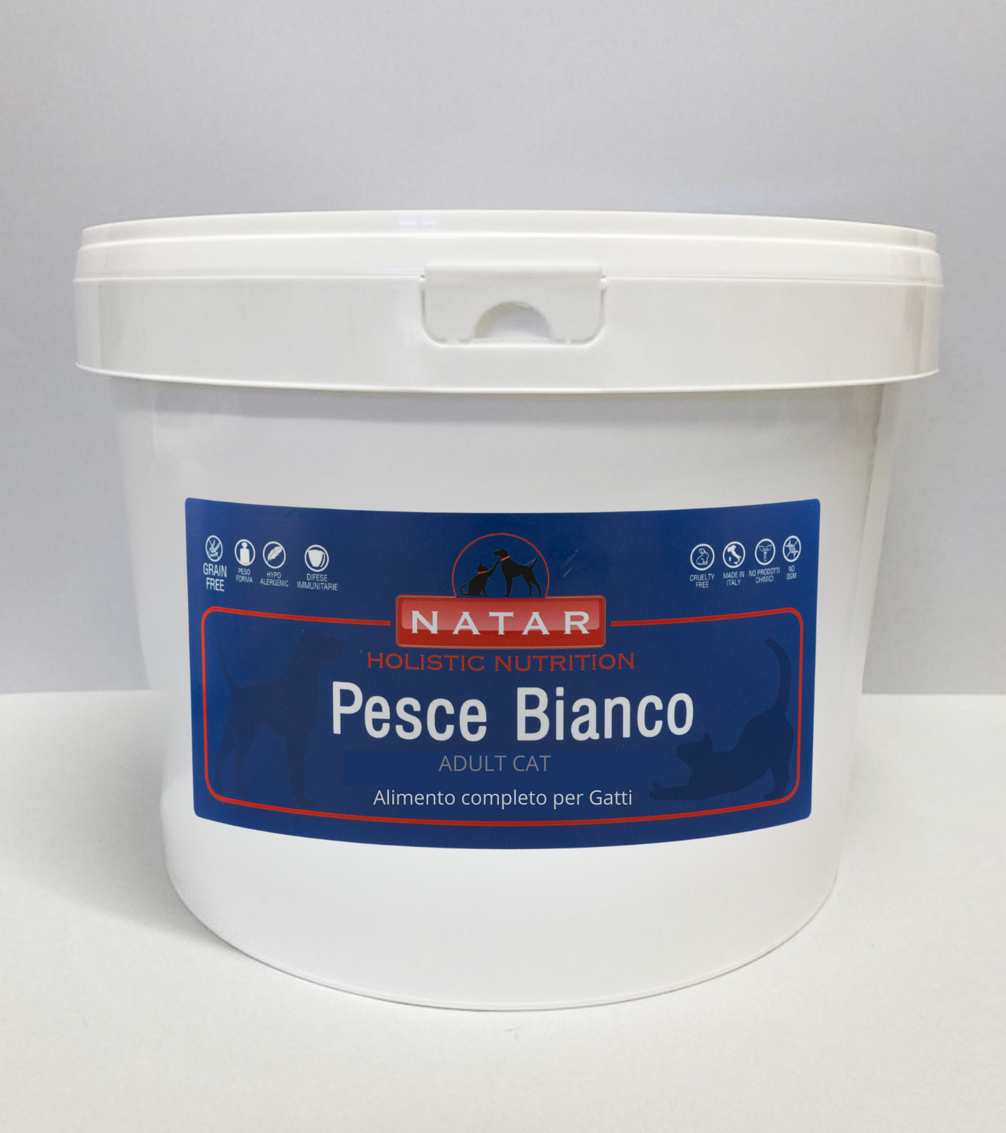 cibo per gatti olistico natar cibo per gatti adulti pesce bianco