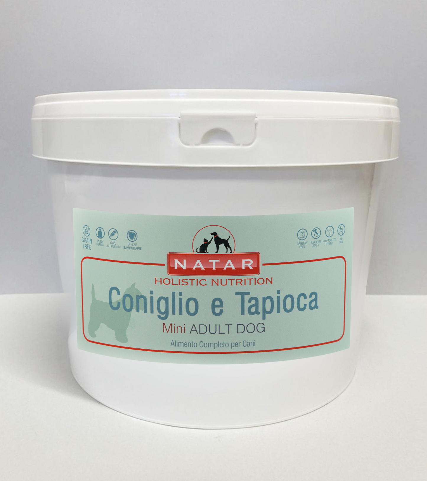 cibo per cani olistico natar cibo per cani adulti coniglio e tapioca