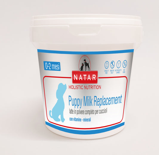 cibo per cani olistico natar latte per  cuccioli