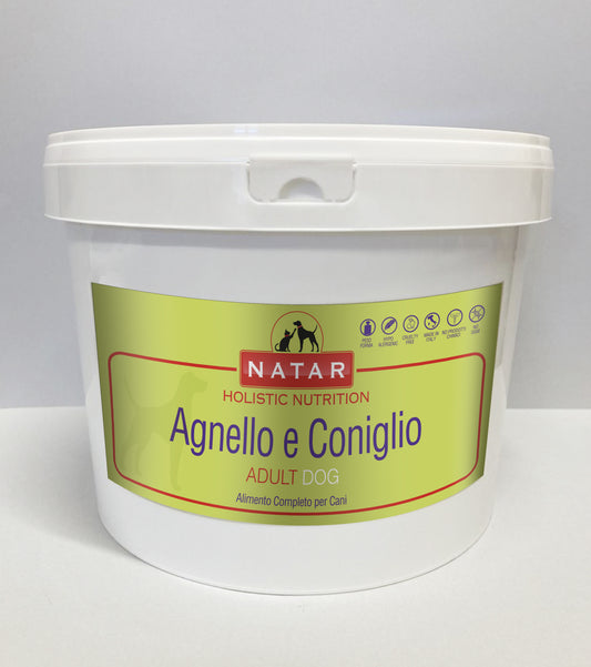 Holistic Nutrition Adult Dog - Agnello e Coniglio - Ipoallergenico