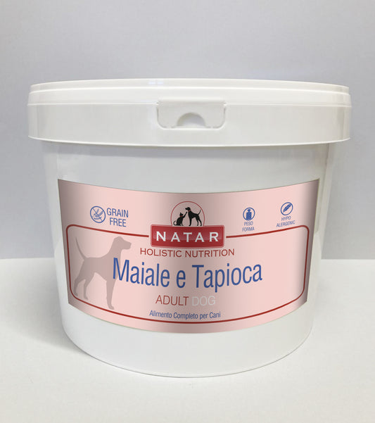 Holistic Nutrition Adult Dog - Pork and Tapioca - Grain Free