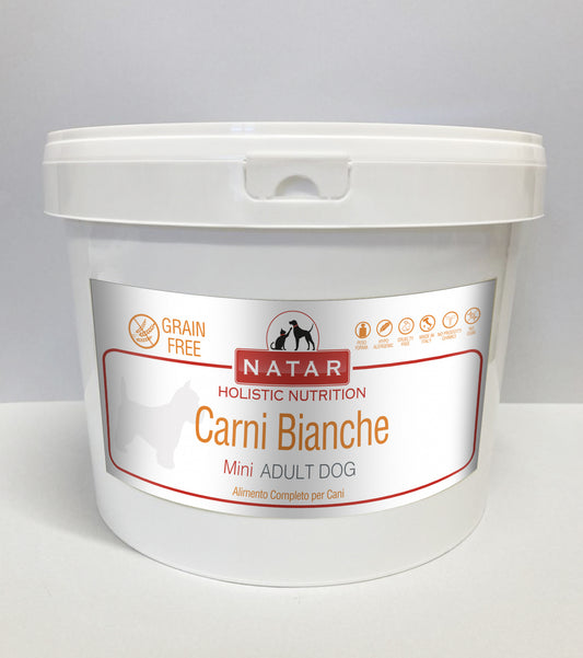 Holistic Nutrition Mini Adult Dog - Carni bianche - Grain Free