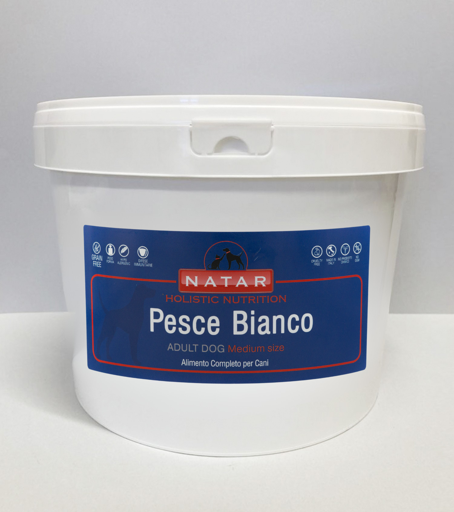 cibo per cani olistico natar cibo per cani adulti pesce bianco 