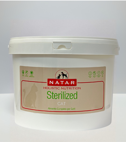 cibo per gatti sterilizzati olistico natar